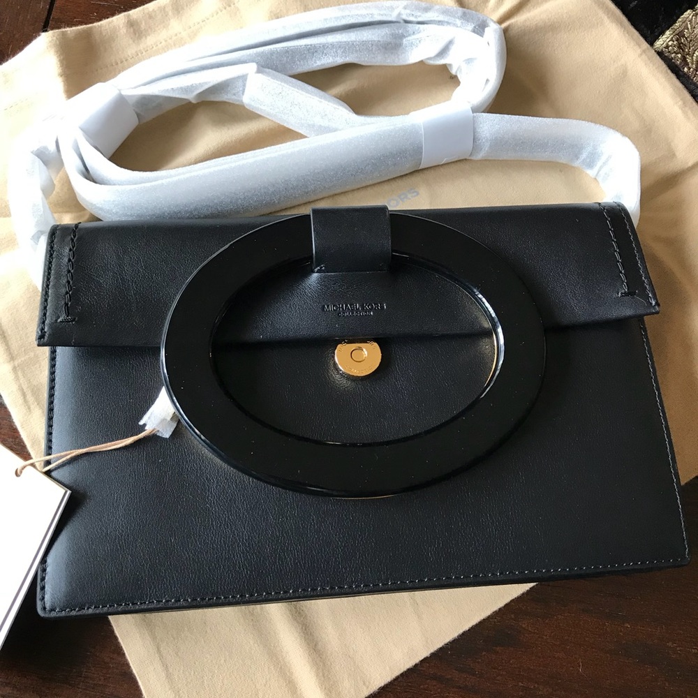 RARE❤️Authentic MK Collection Calf Leather L.Edition Crosby/Clutch/shoulder ❤️ - Picture 14 of 14